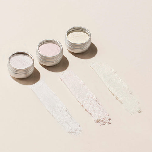 Trios de paillettes et poudres à effets