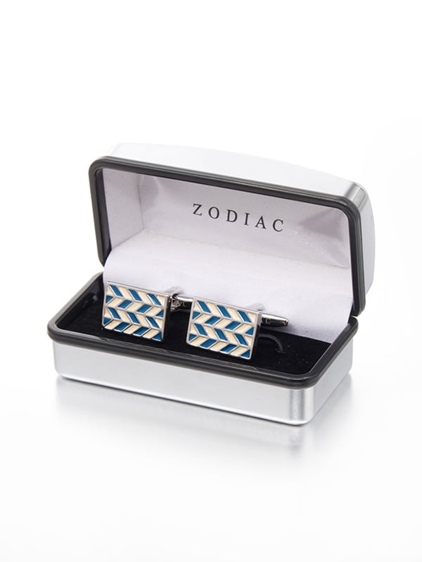 Turquoise Enamel Cufflinks