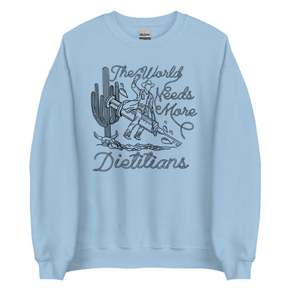 TWNM- Dietitians Unisex Crewneck Light Colors