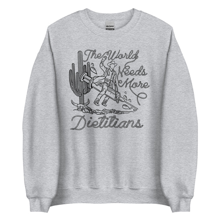 TWNM- Dietitians Unisex Crewneck Light Colors