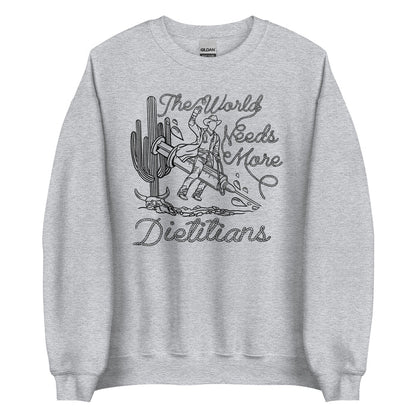 TWNM- Dietitians Unisex Crewneck Light Colors