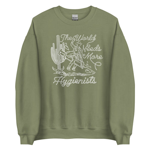 TWNM- Hygienists Unisex Crewneck Dark Colors