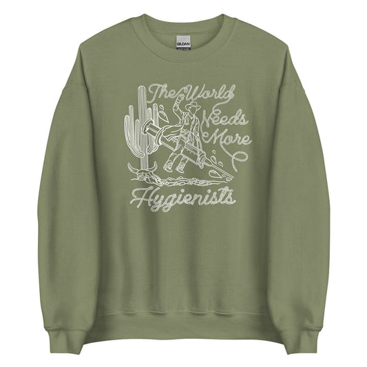 TWNM- Hygienists Unisex Crewneck Dark Colors