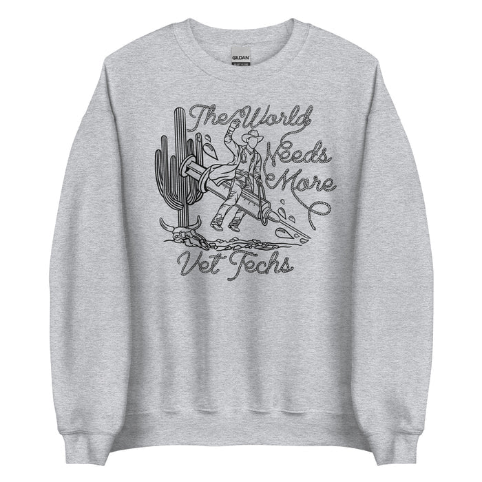 TWNM- Vet Techs Unisex Sweatshirt Light Colors