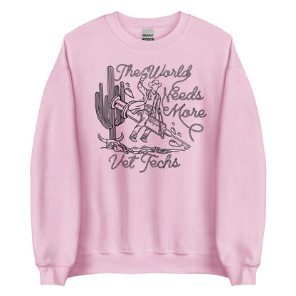 TWNM- Vet Techs Unisex Sweatshirt Light Colors