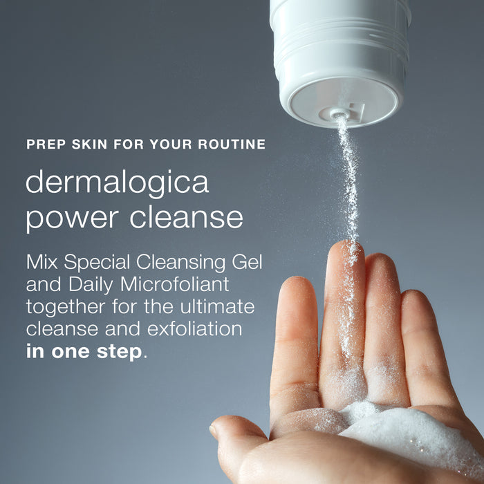 two steps to smooth skin