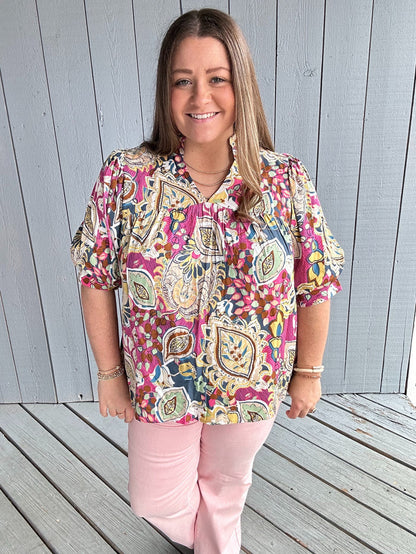 Umgee A Line Blouse