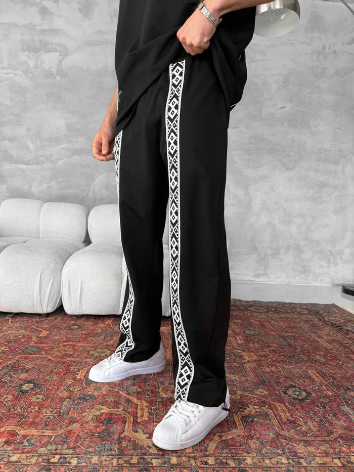 Unisex Cotton Joggers - Black
