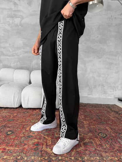 Unisex Cotton Joggers - Black