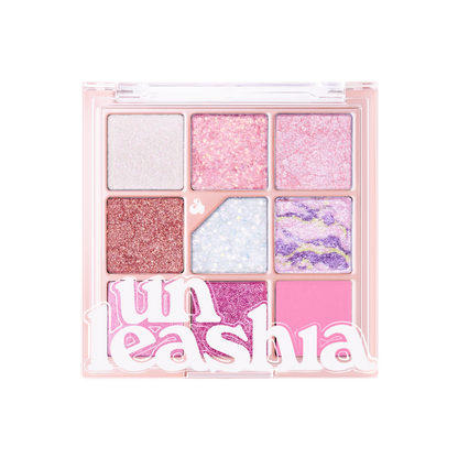 UNLEASHIA - Glitterpedia Eye Palette NO.9 All of Pink Glitter
