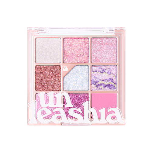 UNLEASHIA - Glitterpedia Eye Palette NO.9 All of Pink Glitter