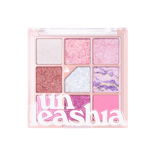 UNLEASHIA - Glitterpedia Eye Palette NO.9 All of Pink Glitter