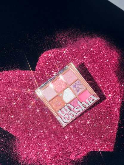UNLEASHIA - Glitterpedia Eye Palette NO.9 All of Pink Glitter