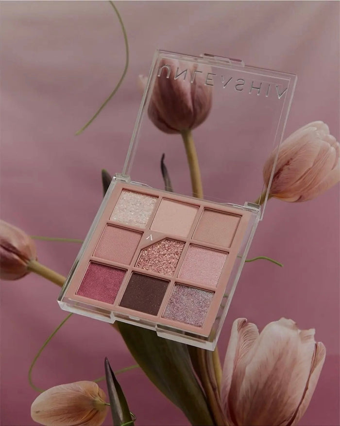 UNLEASHIA Glitterpedia Eye Palette NO.5 All of Dusty Rose