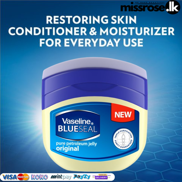 Vaseline Blue Seal Original Pure Petroleum Jelly 100ml