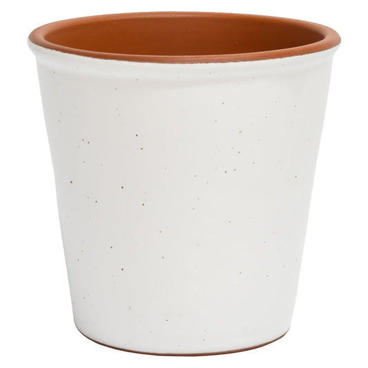 Vasum Pot 5.7" White