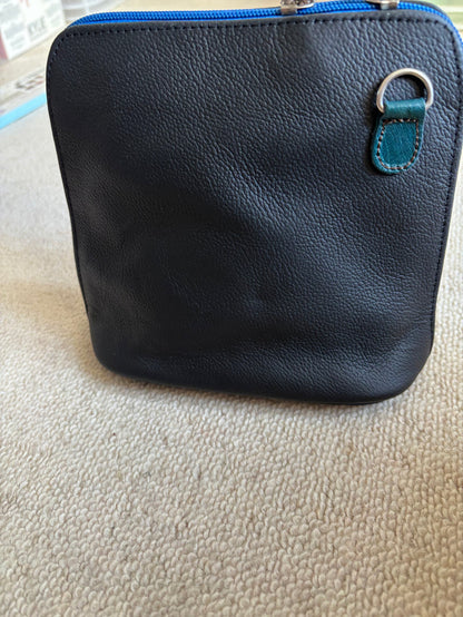 Black with Teal Accessories