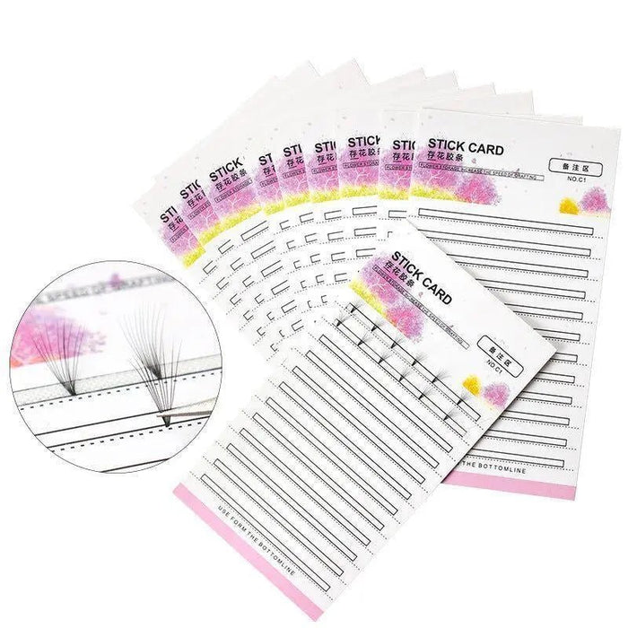 Volume Fans Stick Card| Swaniya Lashes