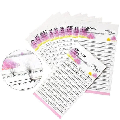 Volume Fans Stick Card| Swaniya Lashes