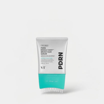 VT Cosmetics PDRN Reedle Shot Brush Hair Serum 100ml سيروم الشعر من في تي كوزمتكس بي دي آر إن ريدل شوت براش - Princess Cosmetics Qatar