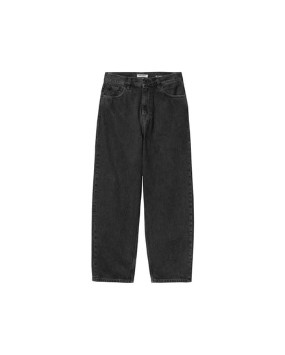 W Brandon Pant Black Stone Washed
