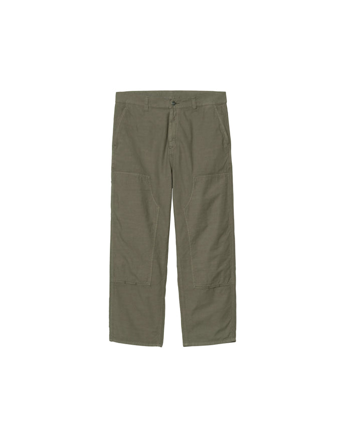 Walter Double Knee Pant Leaf Garment Dyed