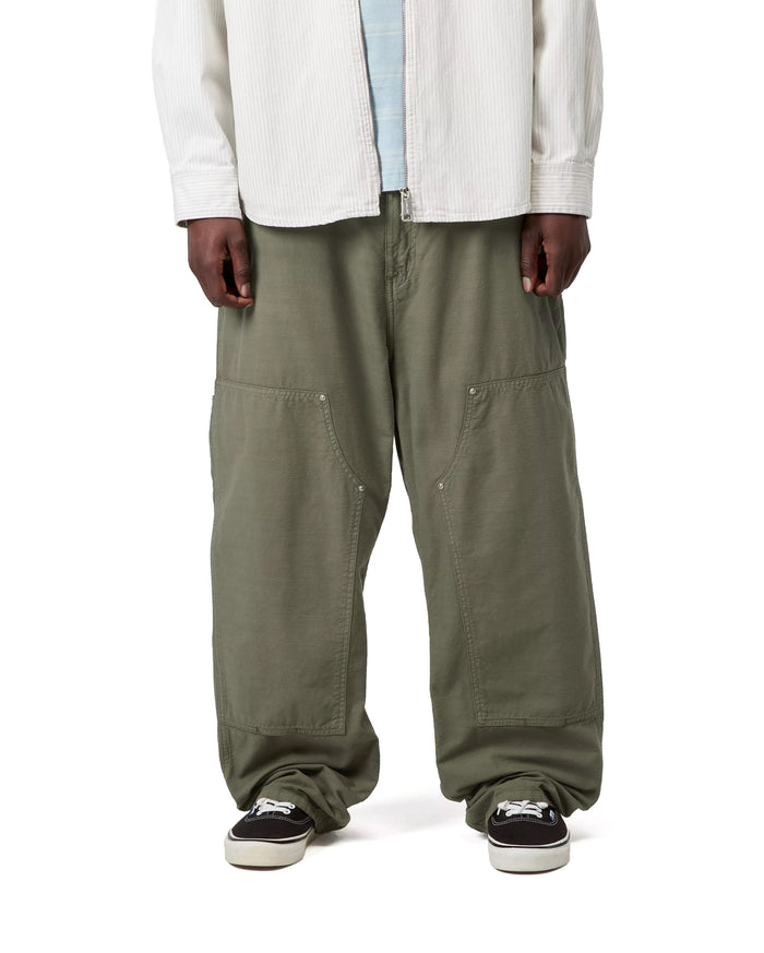 Walter Double Knee Pant Leaf Garment Dyed