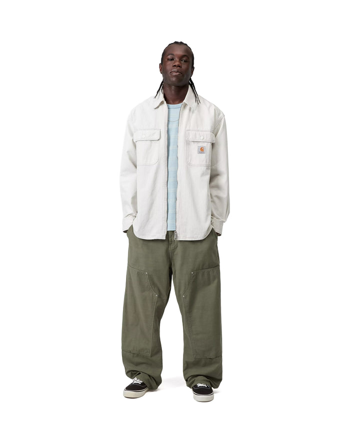 Walter Double Knee Pant Leaf Garment Dyed