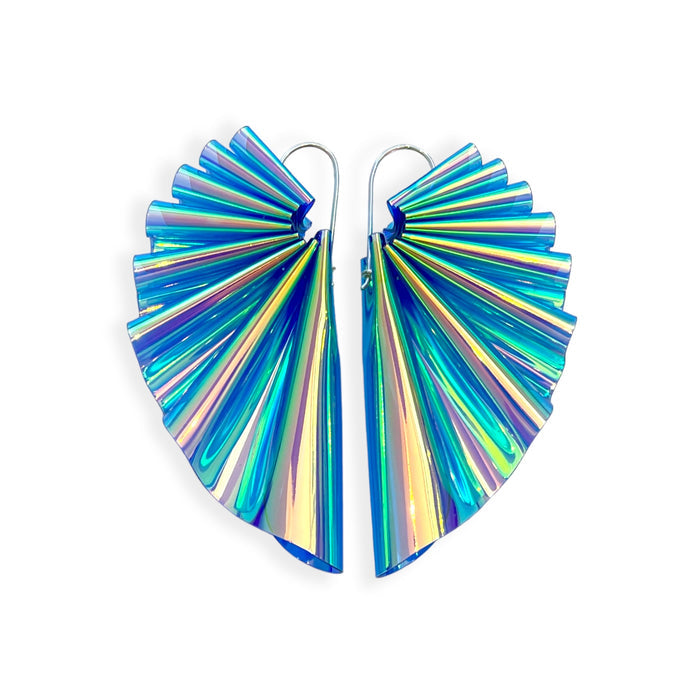 WAVES - rainbow/blue