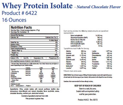 Whey Protein Isolate by Biotics Research