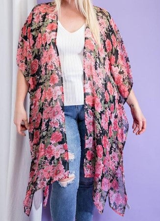 Whispering Petals Kimono