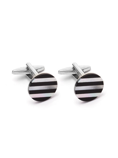 White Mother-Of-Pearl Cufflinks