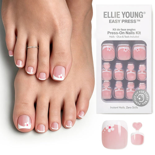 White Petal | Toenail | EASY PRESS™
