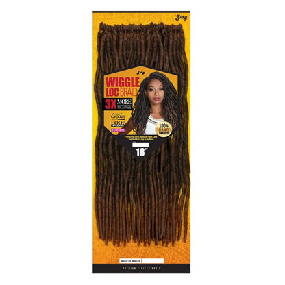 Wiggle Loc Braid 18" 3x