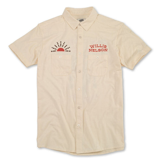 Willie Nelson Brew Master Button Down Shirt