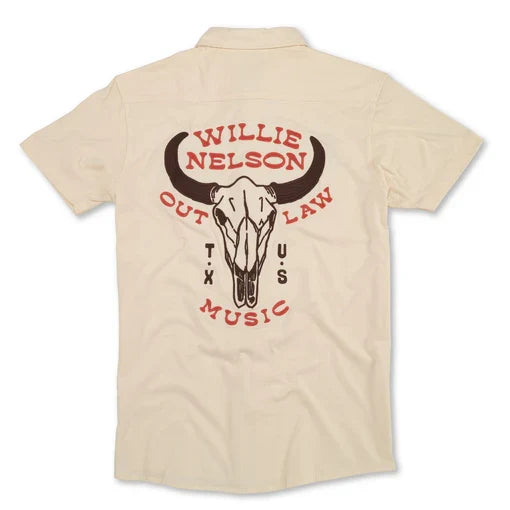 Willie Nelson Brew Master Button Down Shirt