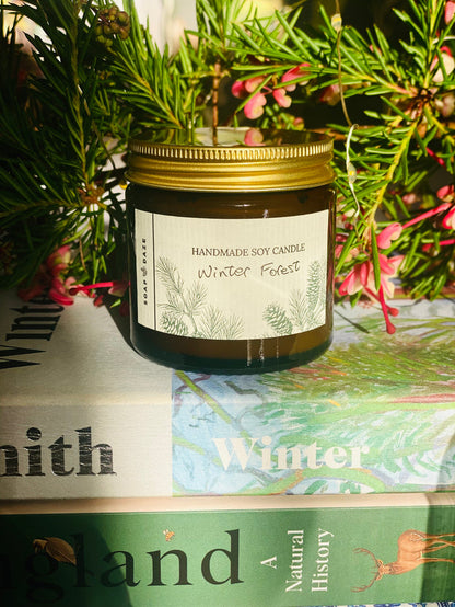 Winter Forest Soy Wax Candle