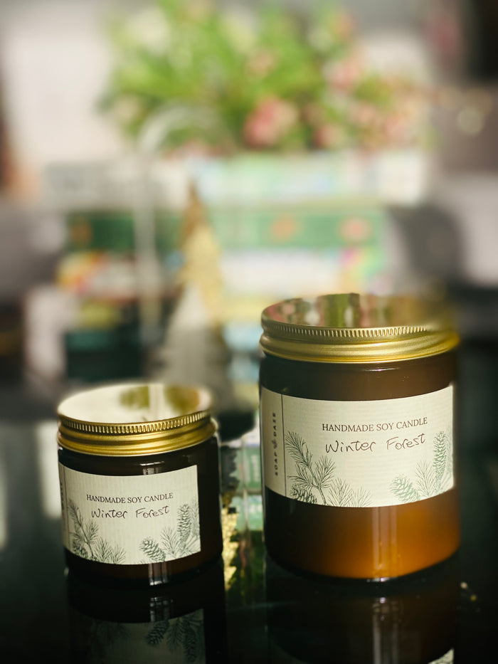 Winter Forest Soy Wax Candle