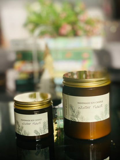 Winter Forest Soy Wax Candle