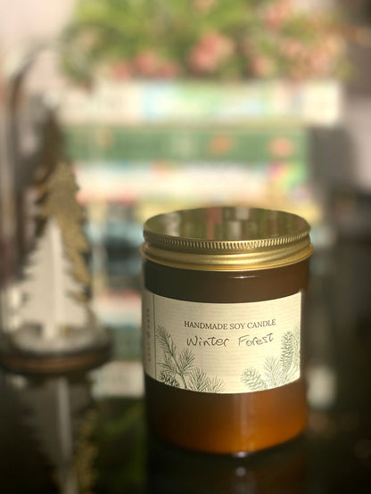 Winter Forest Soy Wax Candle