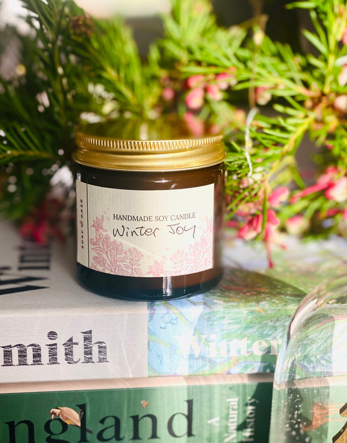 Winter Joy Soy Wax Candle