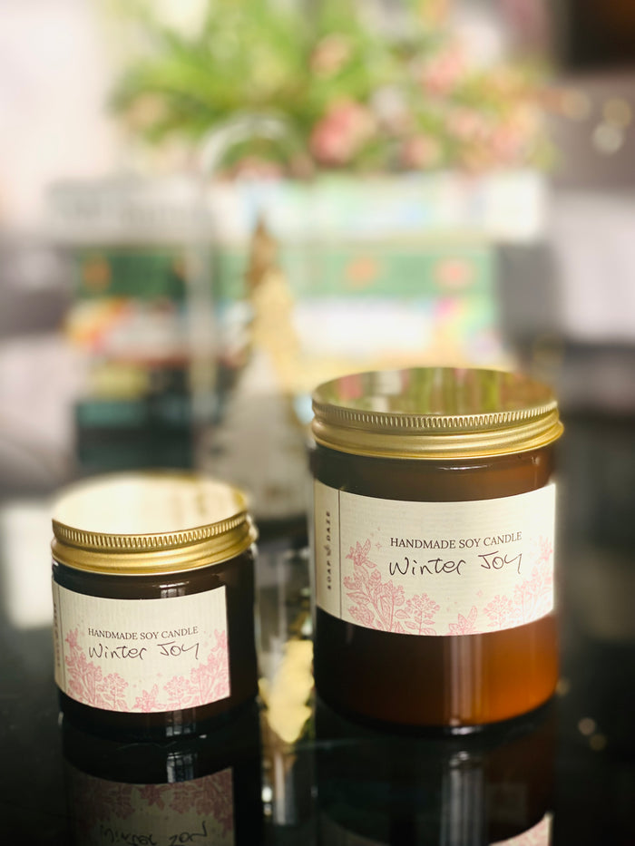 Winter Joy Soy Wax Candle