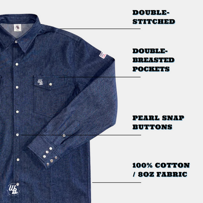WoahBros Denim FR Shirt