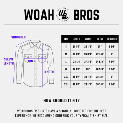 WoahBros Denim FR Shirt