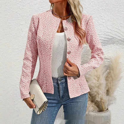Women's Cropped French Style Chic Topcoat