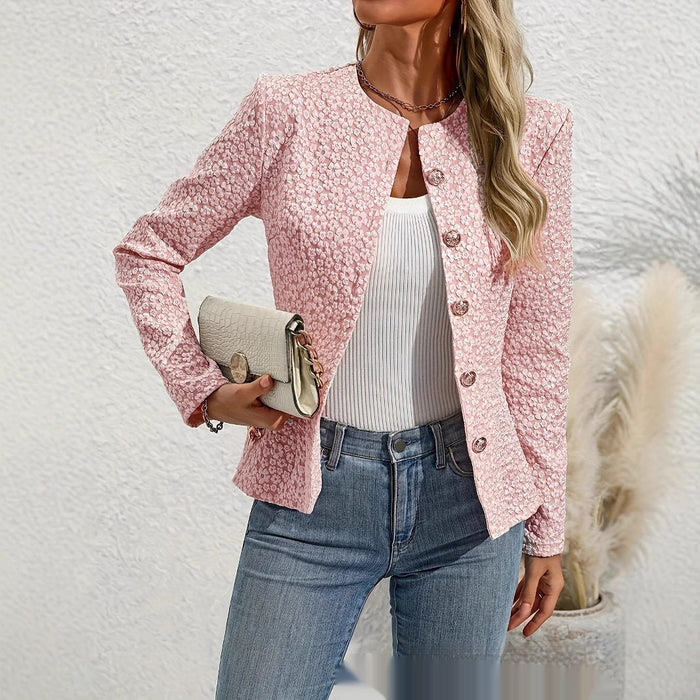 Women's Cropped French Style Chic Topcoat