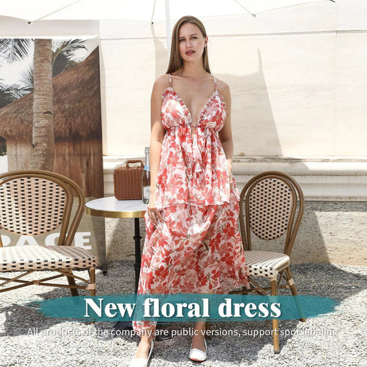Women's Floral Simple Dress