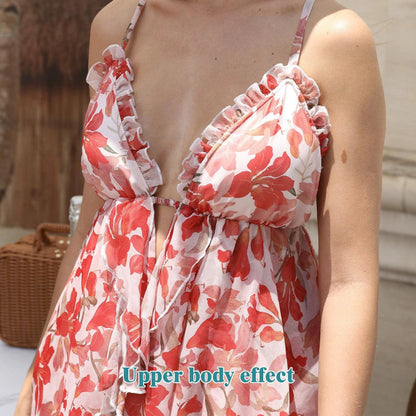 Women's Floral Simple Dress