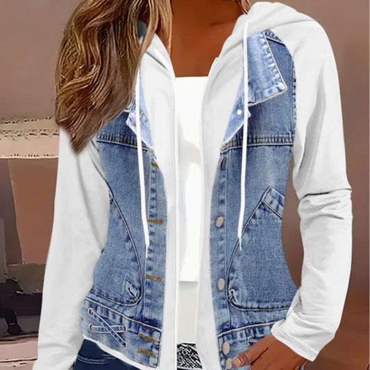 Women's Long Sleeve Hooded Jacket