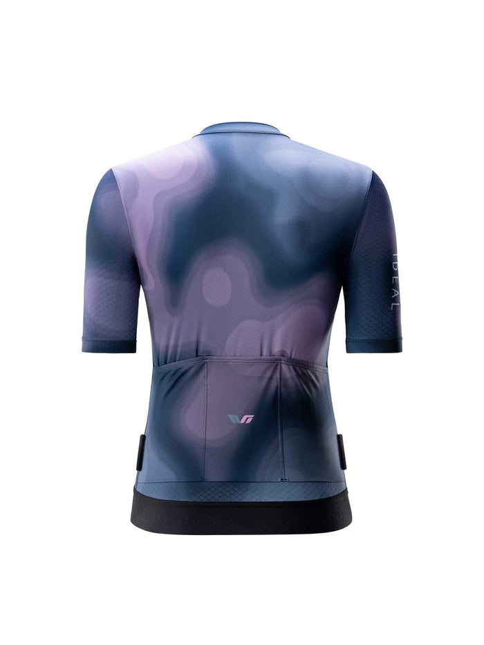 Women’s TVI Short-Sleeve Cycling Jersey Gradient Blue/Purple